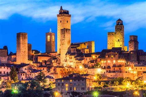 san gimignano centro storico.